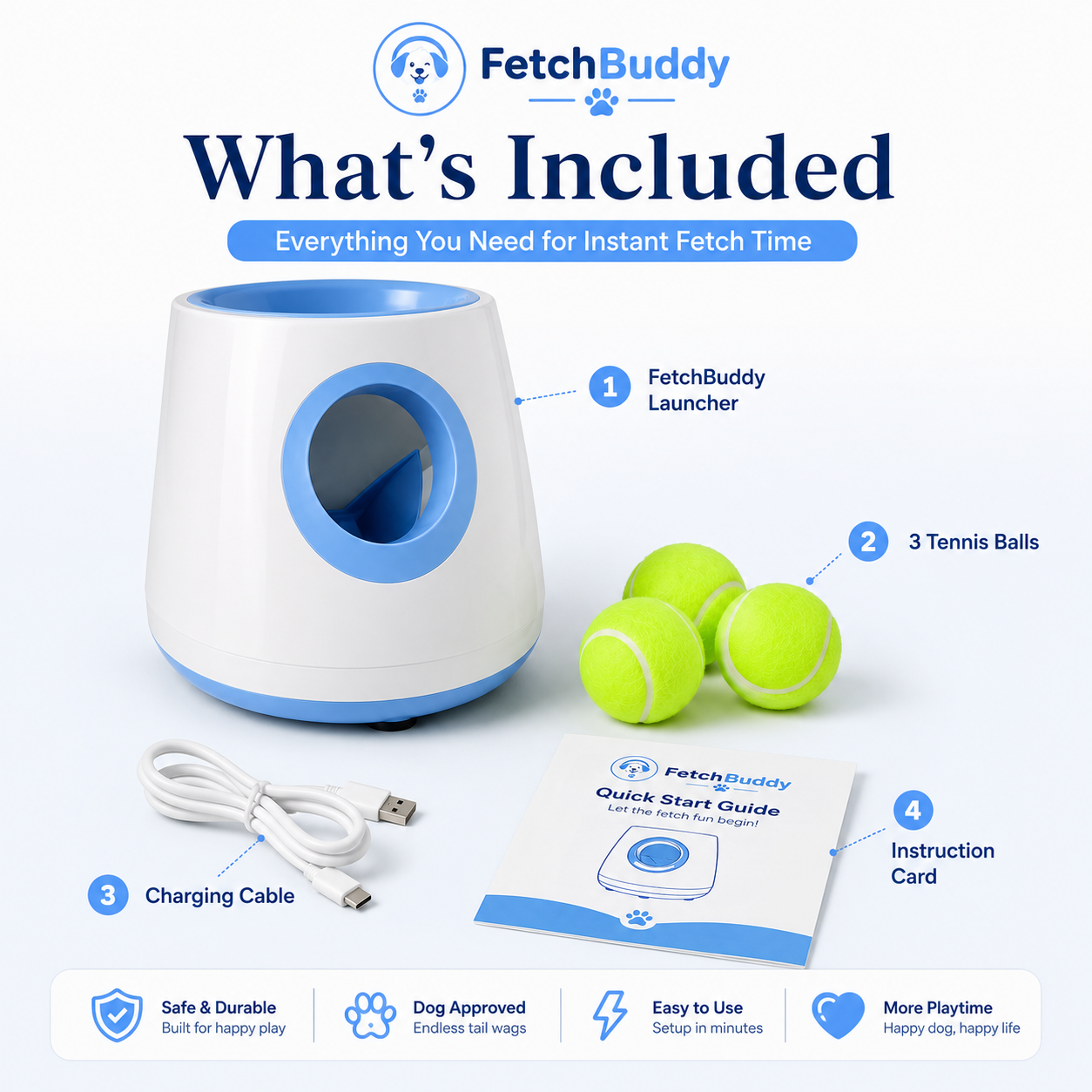 FetchBuddy Ball Launcher™