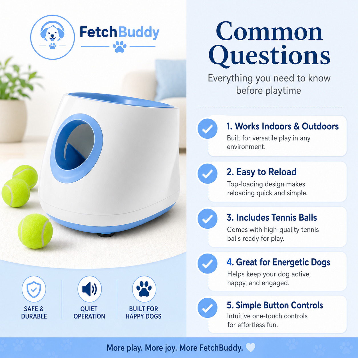 FetchBuddy Ball Launcher™